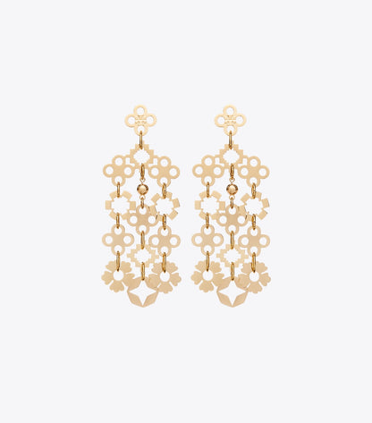 Forget Me Not Chandelier Earrings