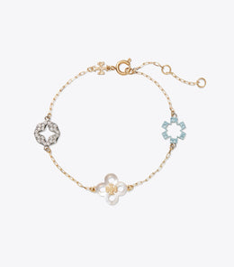 Forget Me Not Delicate Pavé Bracelet