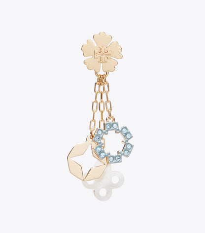 Forget Me Not Chain Earring