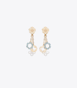 Forget Me Not Chain Earring