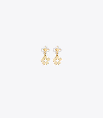 Forget Me Not Front Back Earrings