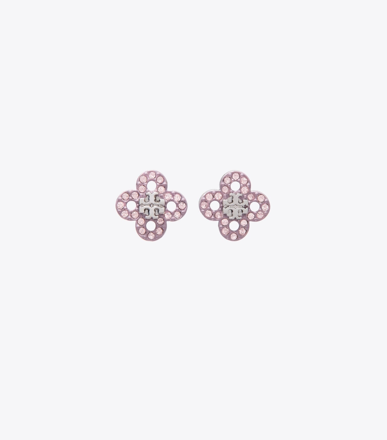 Forget Me Not Clover Stud Earrings