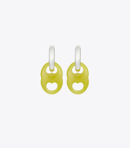 Gemini Link Small Hoop Earrings