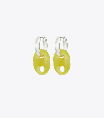 Gemini Link Small Hoop Earrings