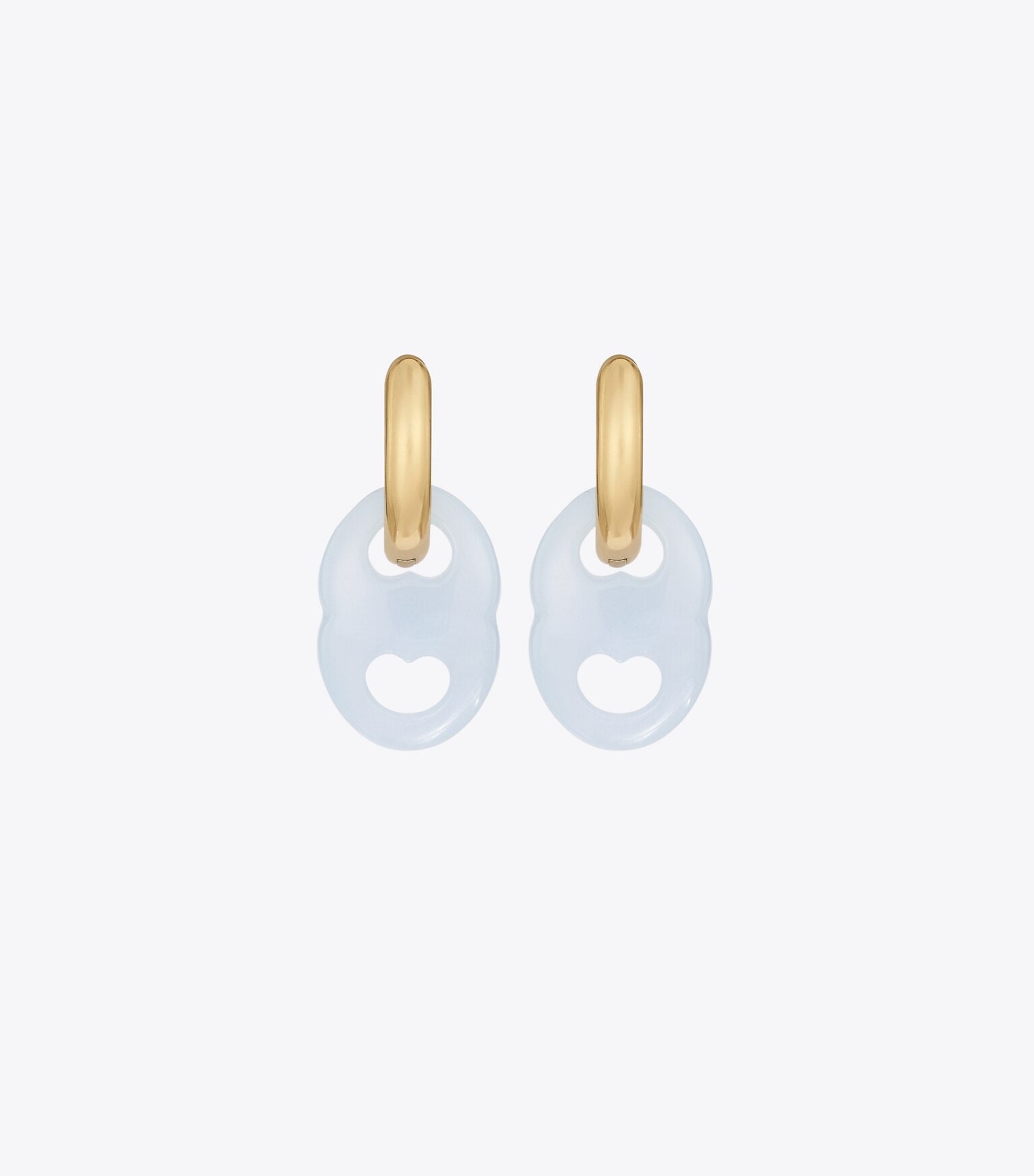 Gemini Link Small Hoop Earrings