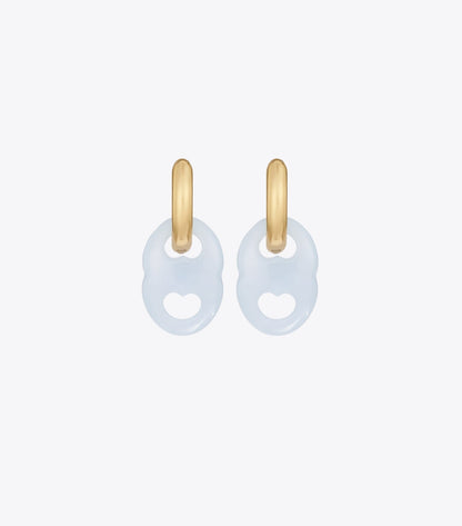Gemini Link Small Hoop Earrings
