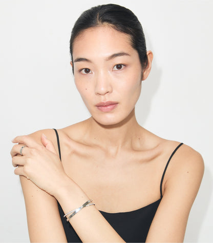 Icon Pavé Double Bracelet