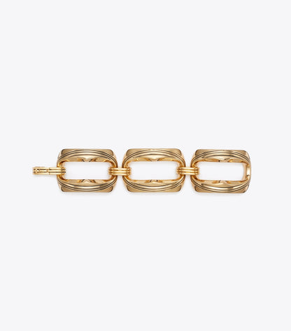 Runway Carved Metal Bracelet