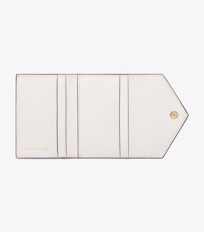 Contrast Embossed Envelope Small Wallet