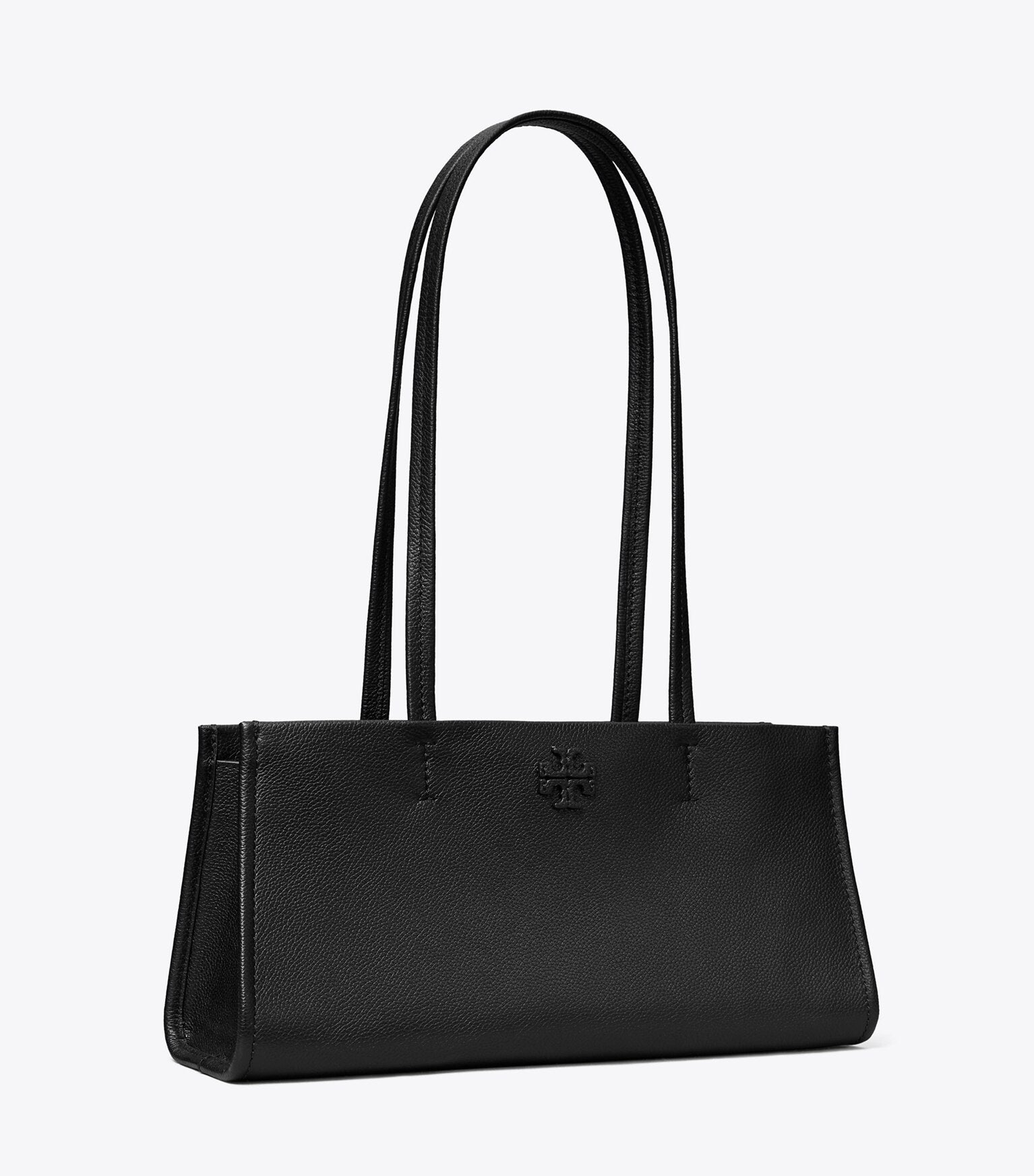 Leather East West Satchel