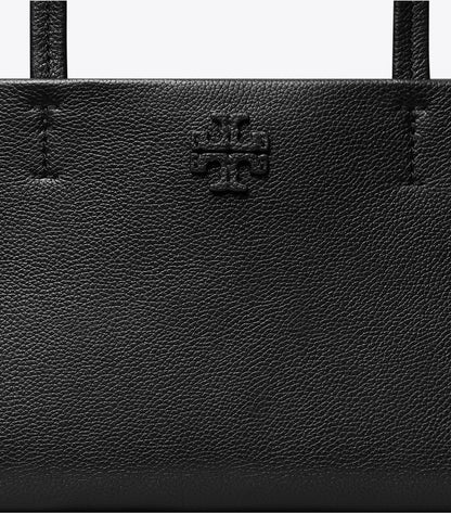 Leather East West Satchel
