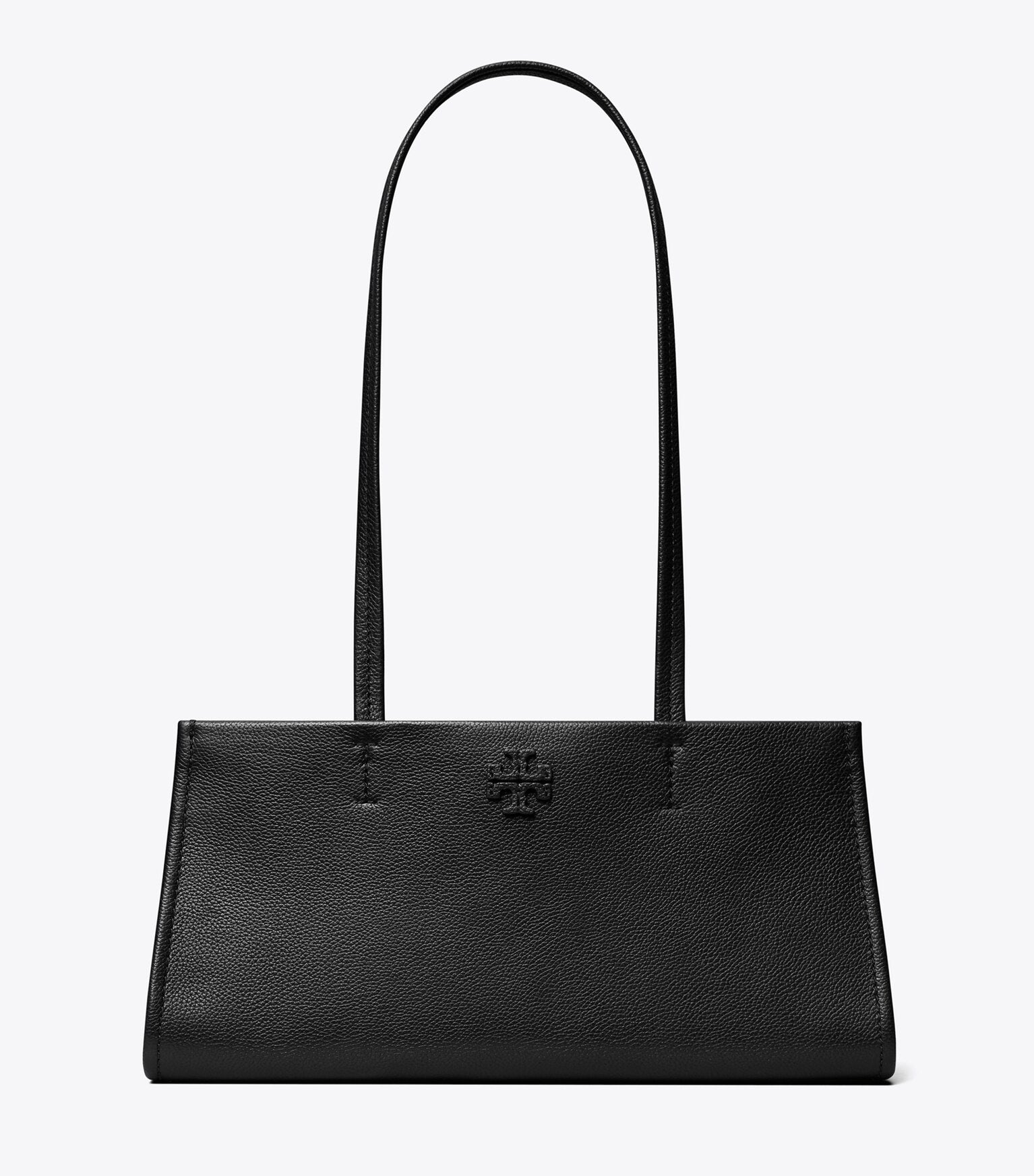 Leather East West Satchel