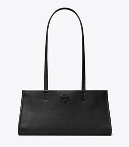 Leather East West Satchel