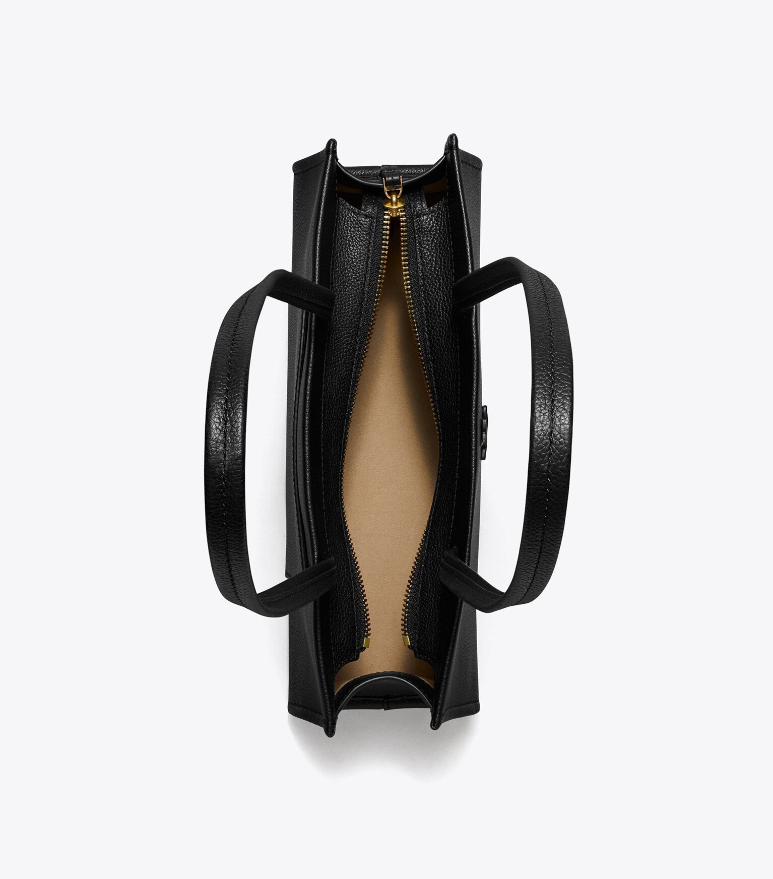 Leather East West Satchel