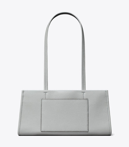 Leather East West Satchel