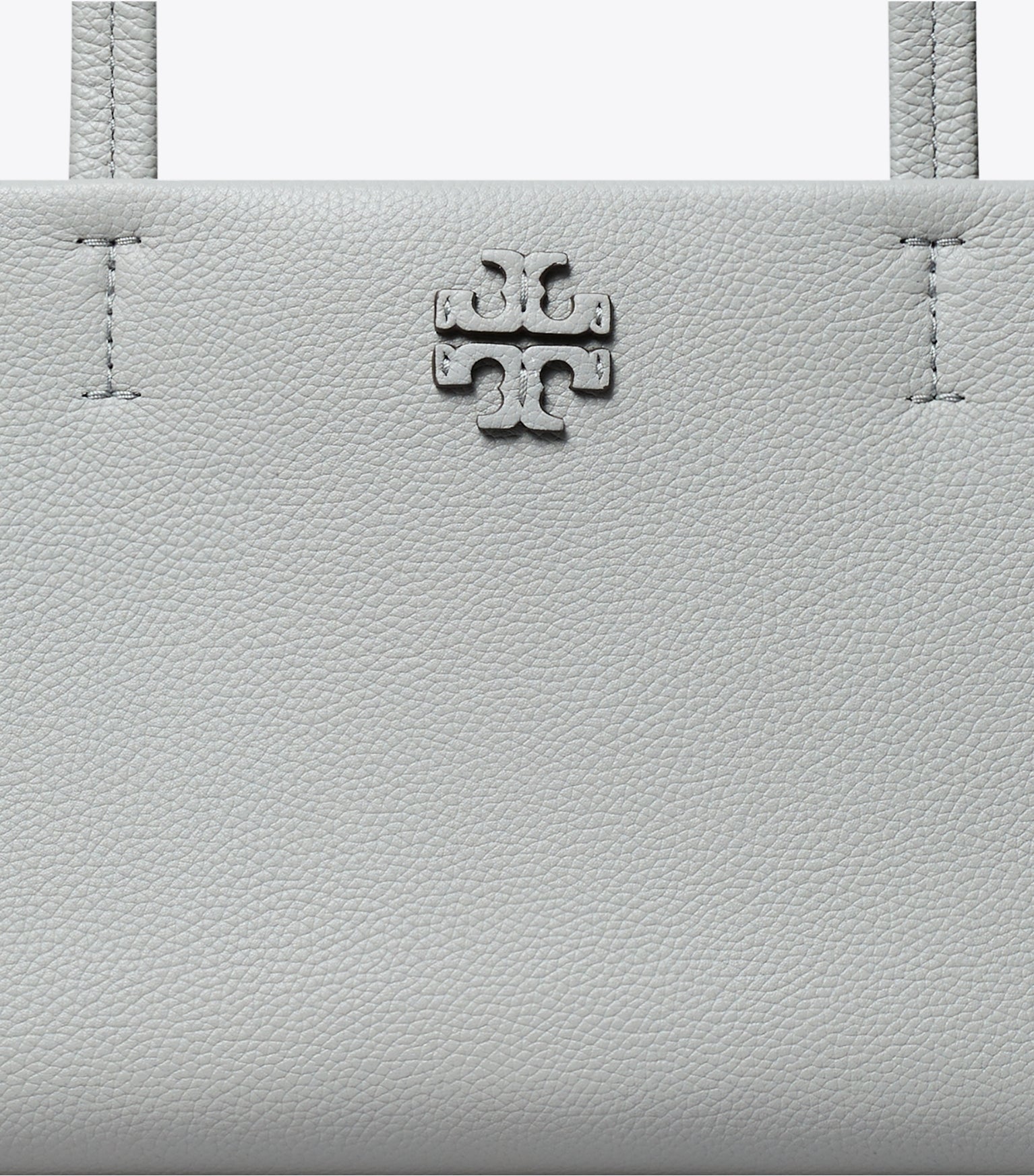 Leather East West Satchel