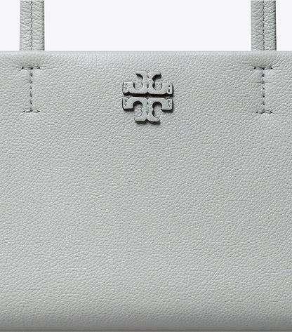 Leather East West Satchel