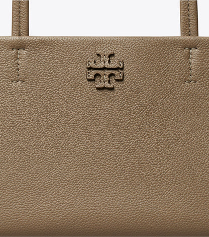 Leather East West Satchel