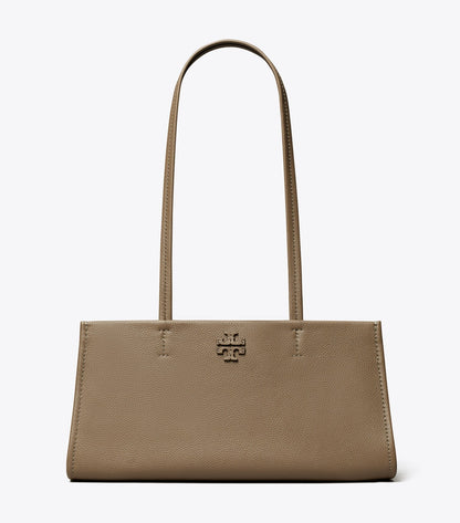Leather East West Satchel