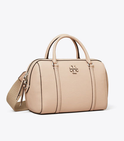 Pebbled Leather Satchel