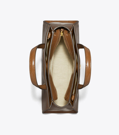 Mini Patent Leather Tote