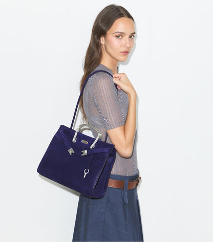 Soft Suede Lee Radziwill Bag