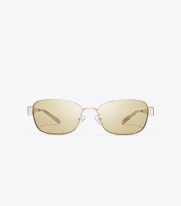 Miller Metal Rectangle Sunglasses