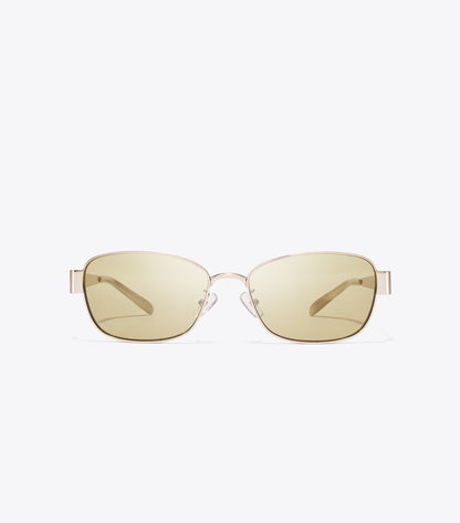 Miller Metal Rectangle Sunglasses