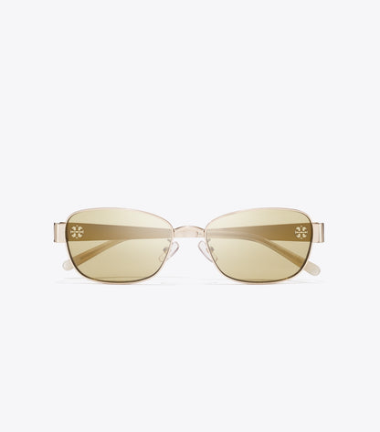 Miller Metal Rectangle Sunglasses