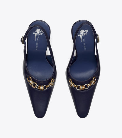 Runway Chain Slingback
