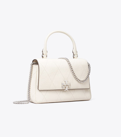 Mini Charlie Quilted Top-Handle Crossbody