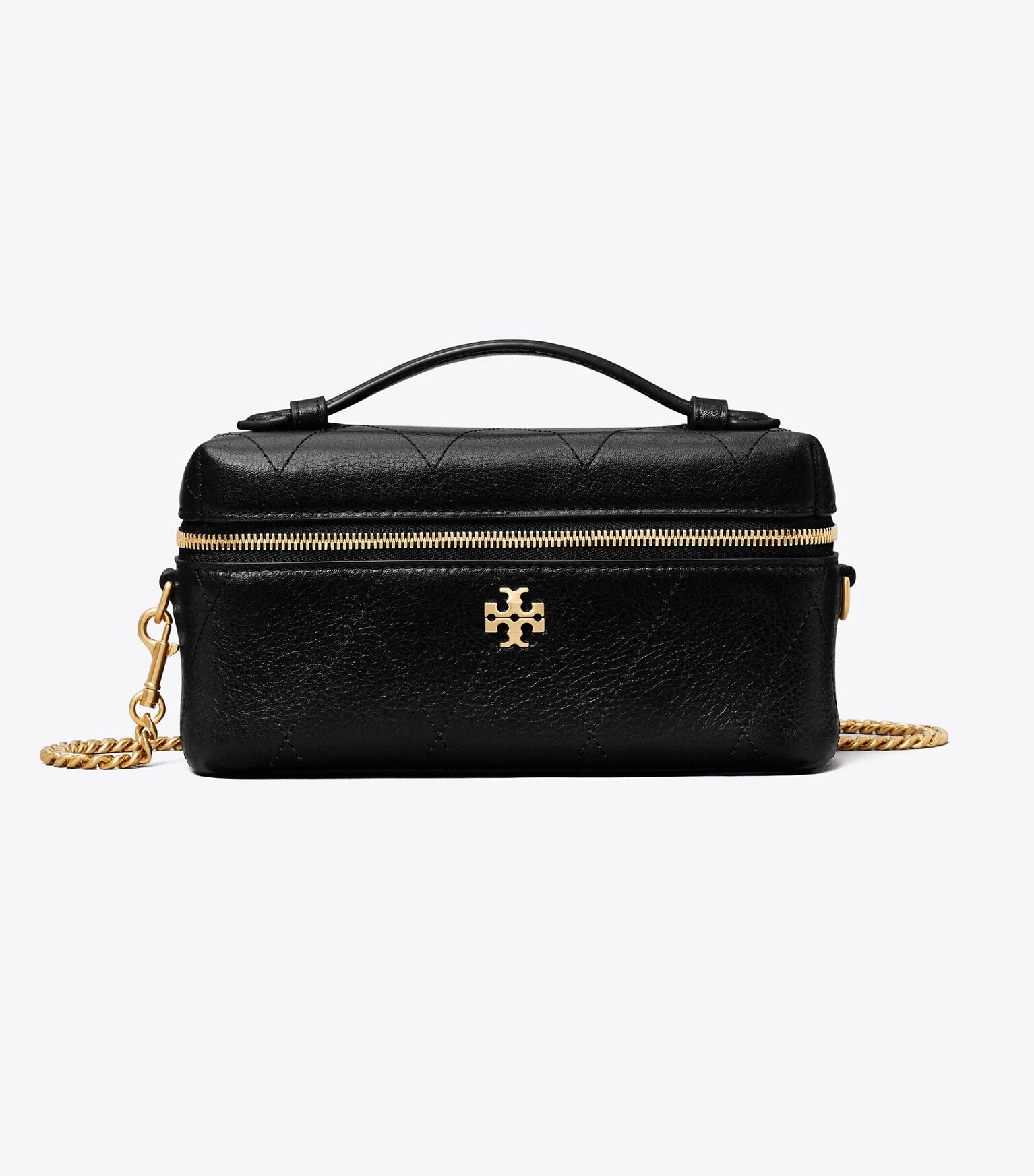 Charlie Quilted East-West Vanity Case