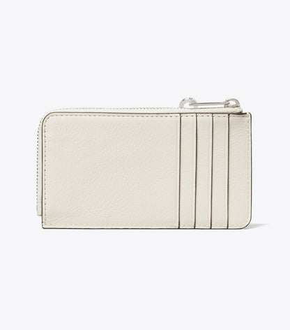 Charlie Quilted Zip Card Case