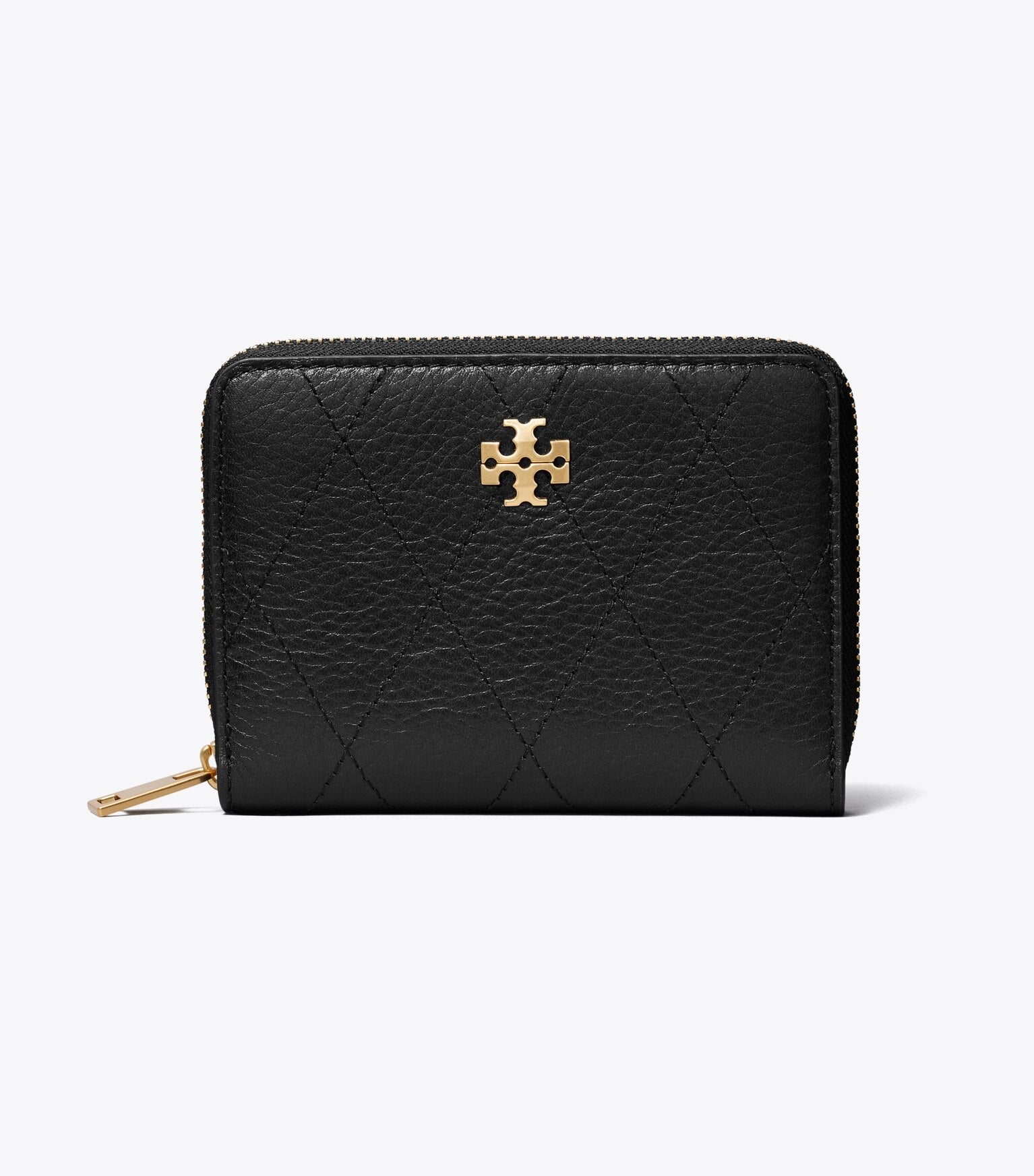 Small Charlie Quilted Zip-Around Wallet