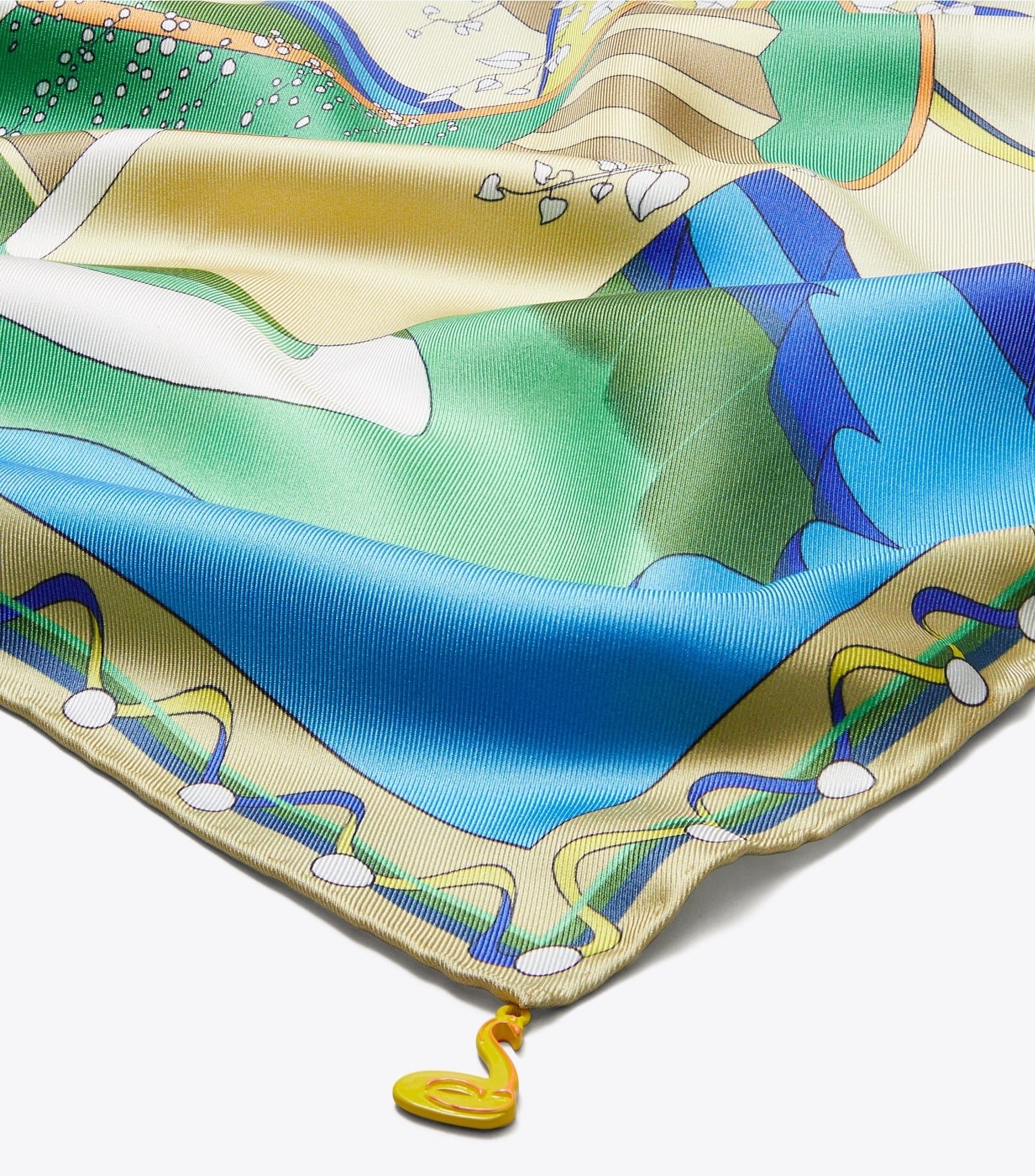 The Pool Silk Square Scarf