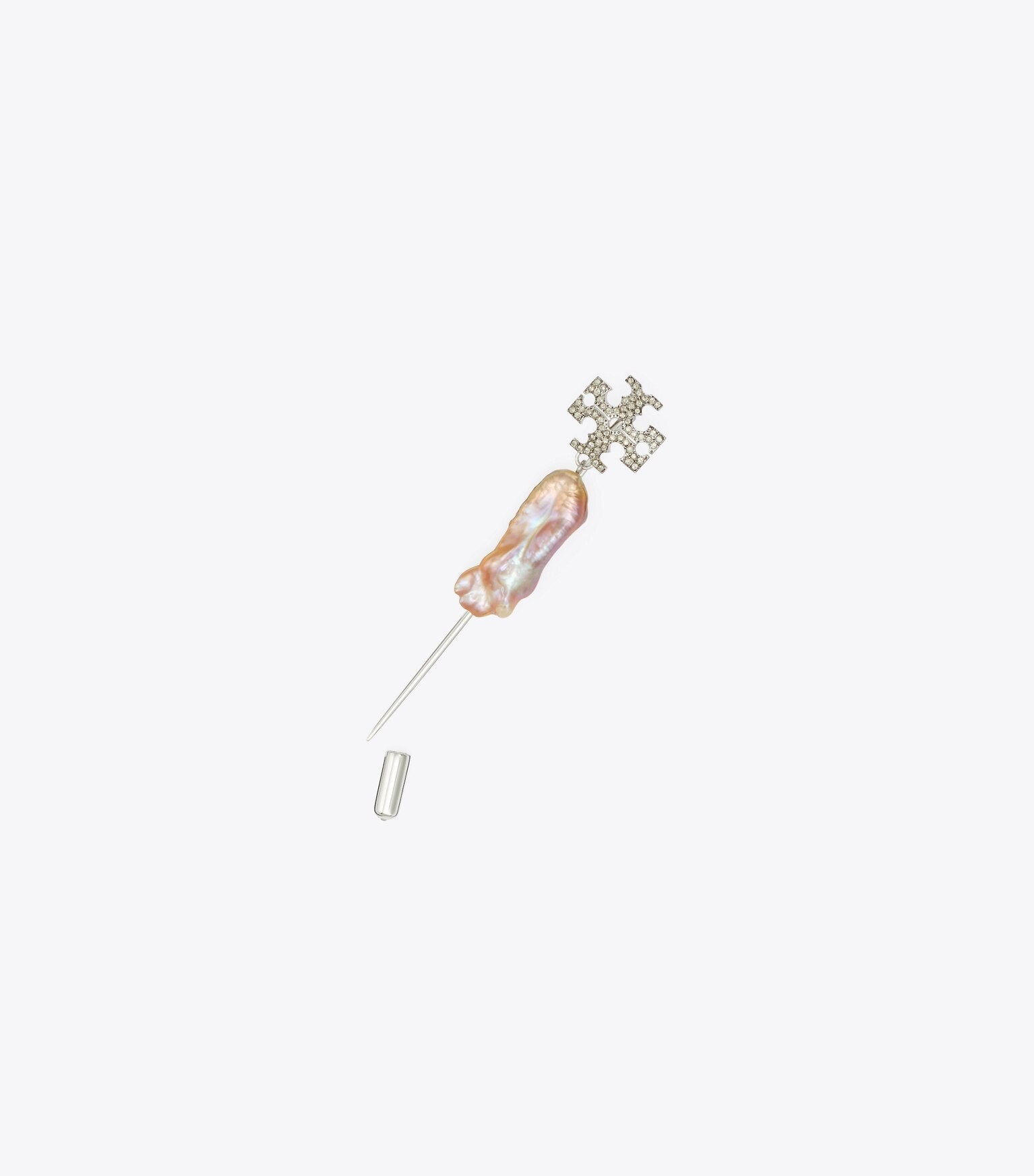 Runway Logo Pearl Pin