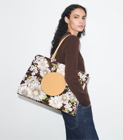 Ella Nylon Printed Tote
