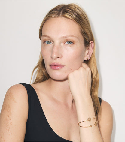 Forget Me Not Open Cuff