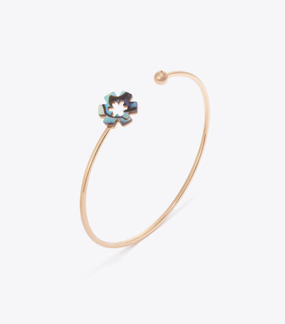 Forget Me Not Open Cuff