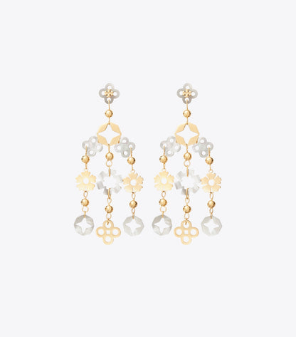 Small Forget Me Not Chandelier Earrings