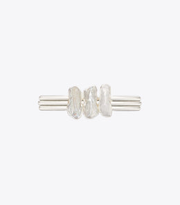 Runway Stacked Pearl Pin