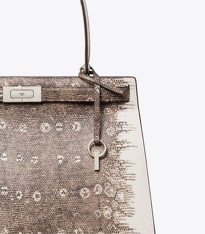 Classic Lee Radziwill Lizard-Embossed Bag