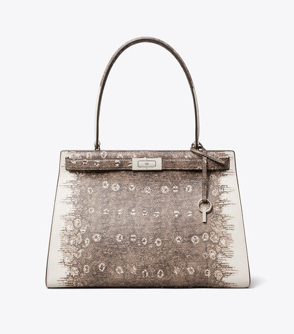Classic Lee Radziwill Lizard-Embossed Bag