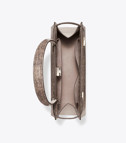 Classic Lee Radziwill Lizard-Embossed Bag