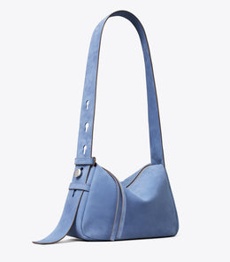 Small Romy Nubuck Shoulder Bag
