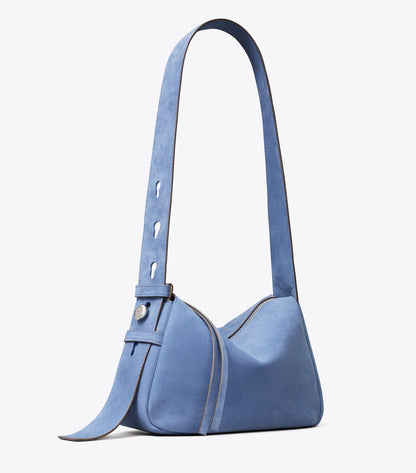 Small Romy Nubuck Shoulder Bag