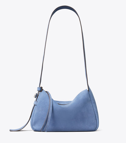 Small Romy Nubuck Shoulder Bag