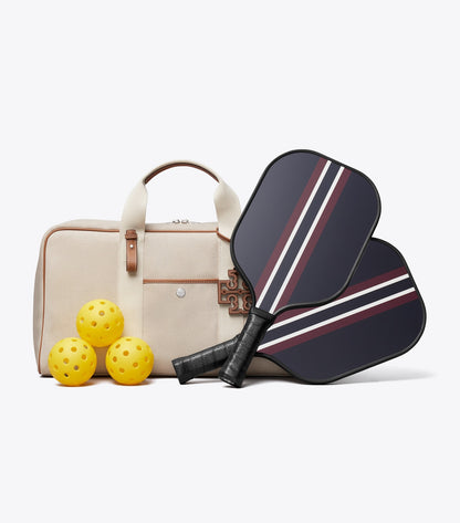Two-Tone Canvas Pickleball Tote