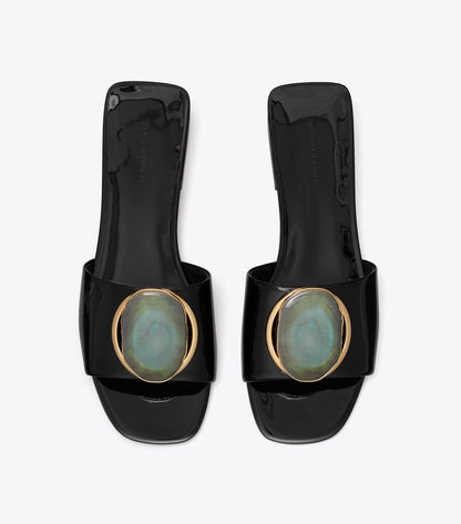Patos Heeled Slide