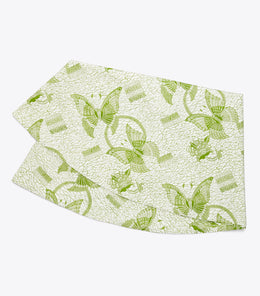 Butterfly Batik Round Tablecloth, 108"